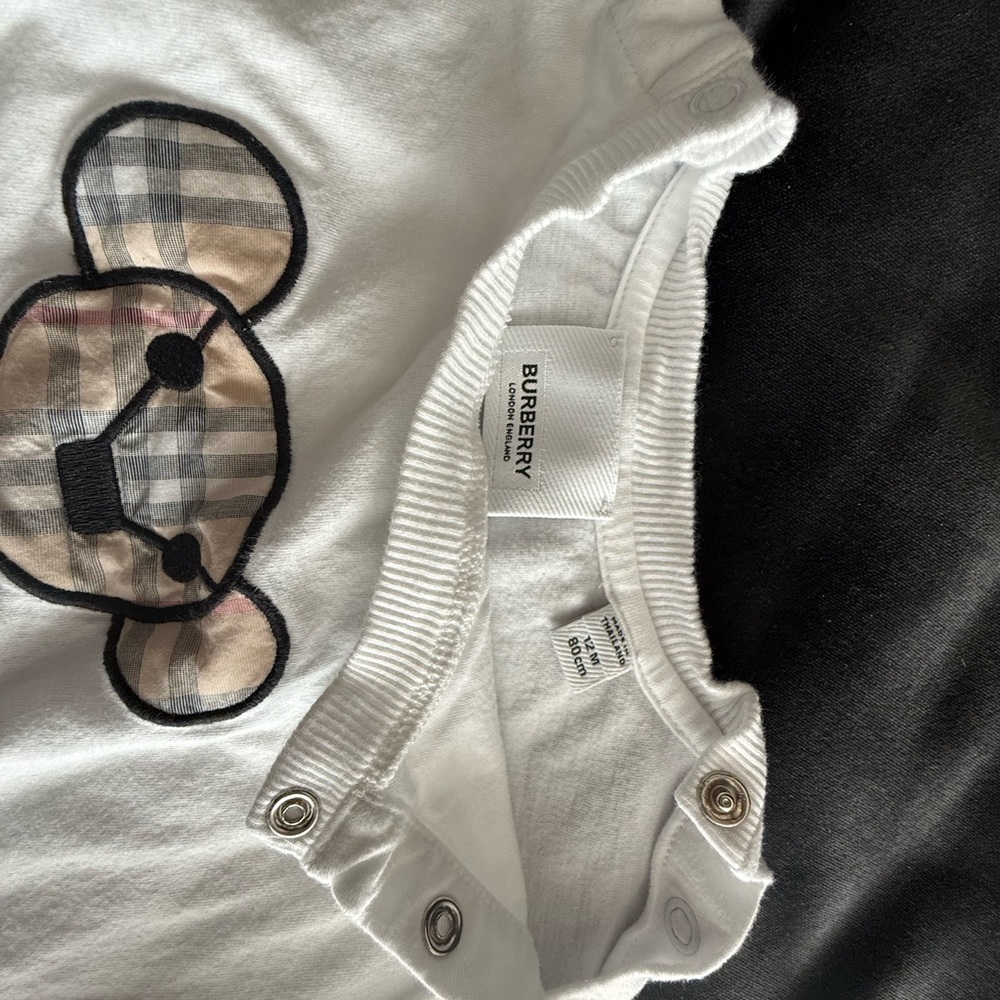 Burberry Thomas Bear Romper 12 months